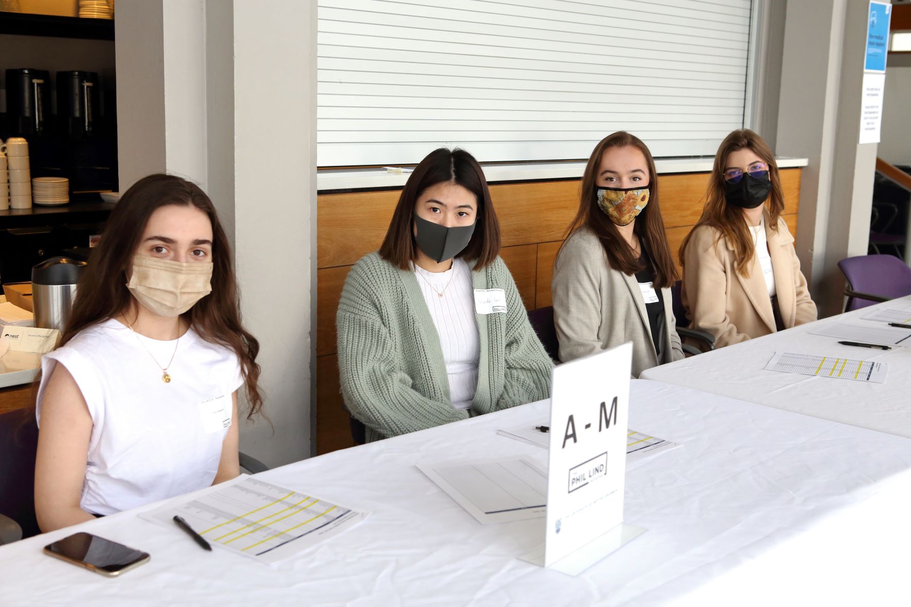 Lind Initiative Volunteers at a Future of Media event on UBC Vancouver campus